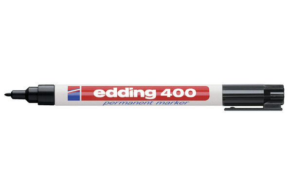 EDDING Permanent Marker 400 -1mm 400-1 schwarz