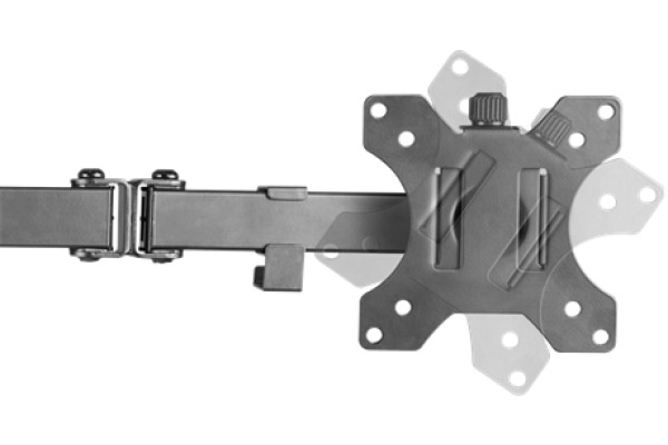 DELTACO Dual monitor desk arm GAM040 13-32 inch screens