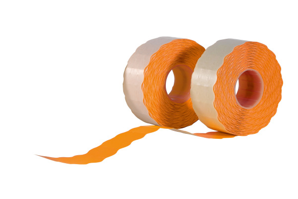 SATO Etiketten 26x12mm 700300032 orange, permanent 1500 Stück