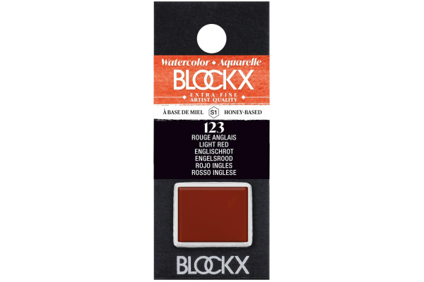BLOCKX Aquarellfarbe 1.5ml 41123BXC englischrot