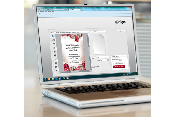 SIGEL Designpapier A4 DP041/W Motiv, 90g 100 Blatt