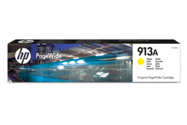 HP PW-Cartridge 913A yellow F6T79AE PageWide Pro 352/452 3000 S.