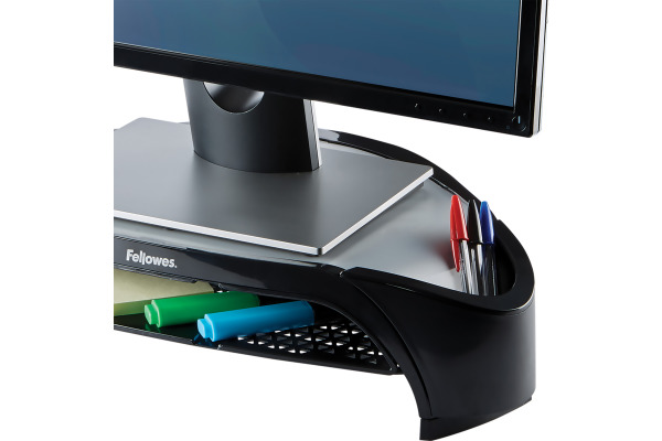 FELLOWES Monitor Ständer Plus 8020801 schwarz/silber