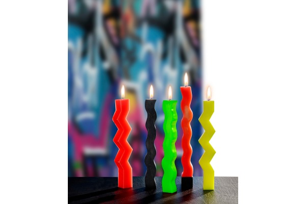 GLOREX Kerzengiessform 23x2.8x2.5cm 69732093 Welle Zickzack