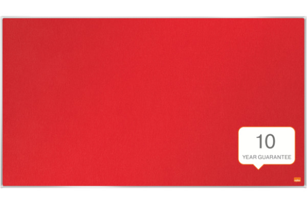 NOBO Filztafel Impression Pro 1915420 rot, 50x89cm
