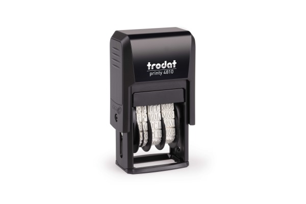 TRODAT Datumstempel 4810IEKSC 3,8mm Italienisch