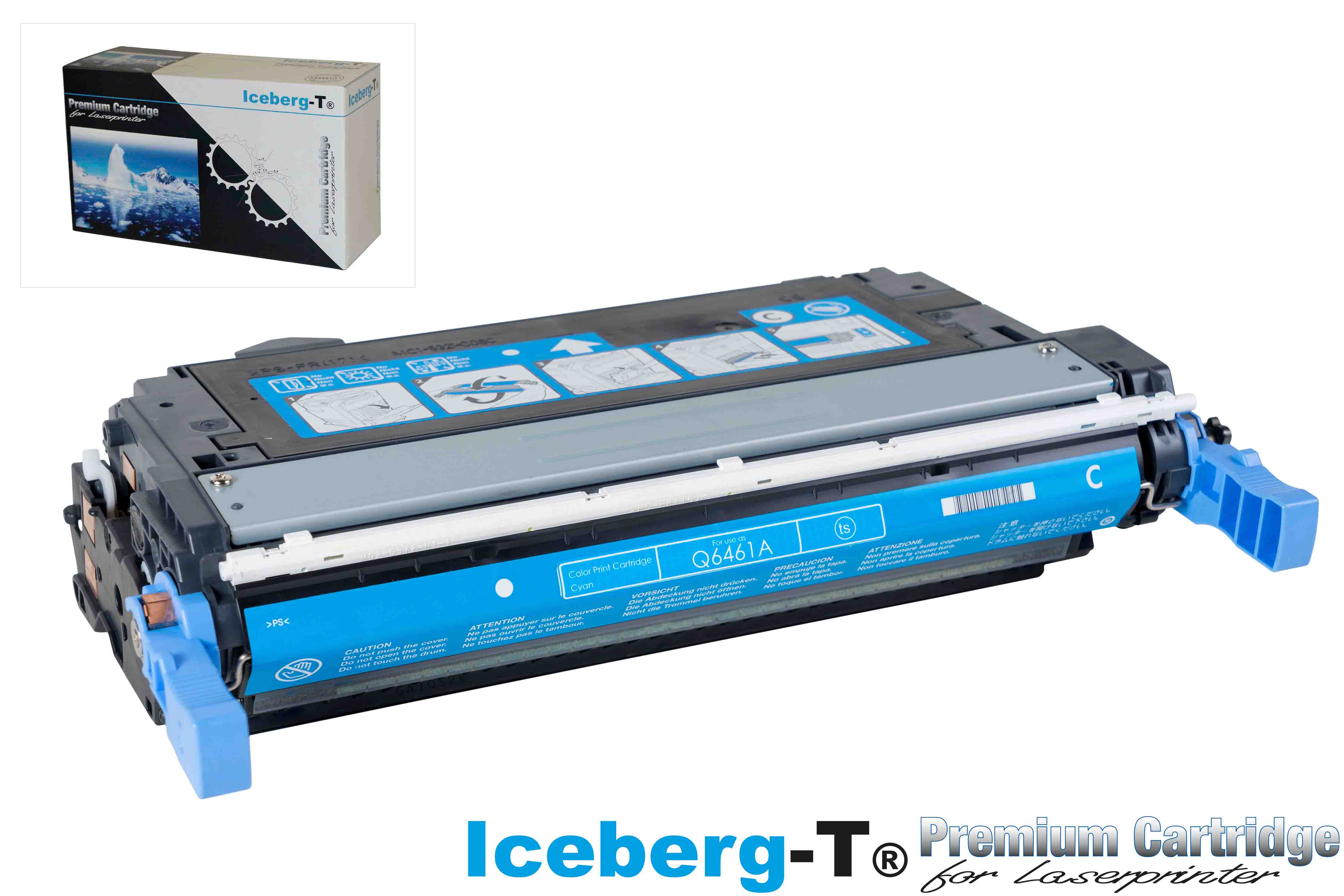 Iceberg-T Toner Q6461A / 644A 12'000 Seiten, cyan
