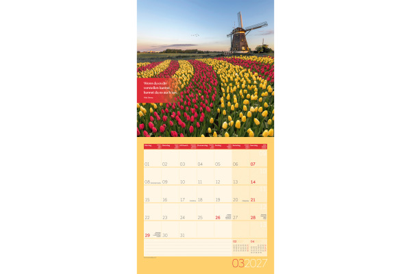 ACKERMANN Bildkalender 2027 4702 Momente für Dich ML 30x30cm
