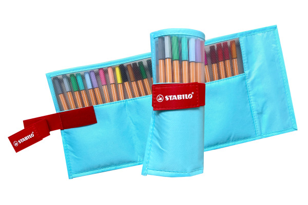 STABILO Rollerset point 88 0.4mm 8825-08-0 25 Farben ass. pastellblau