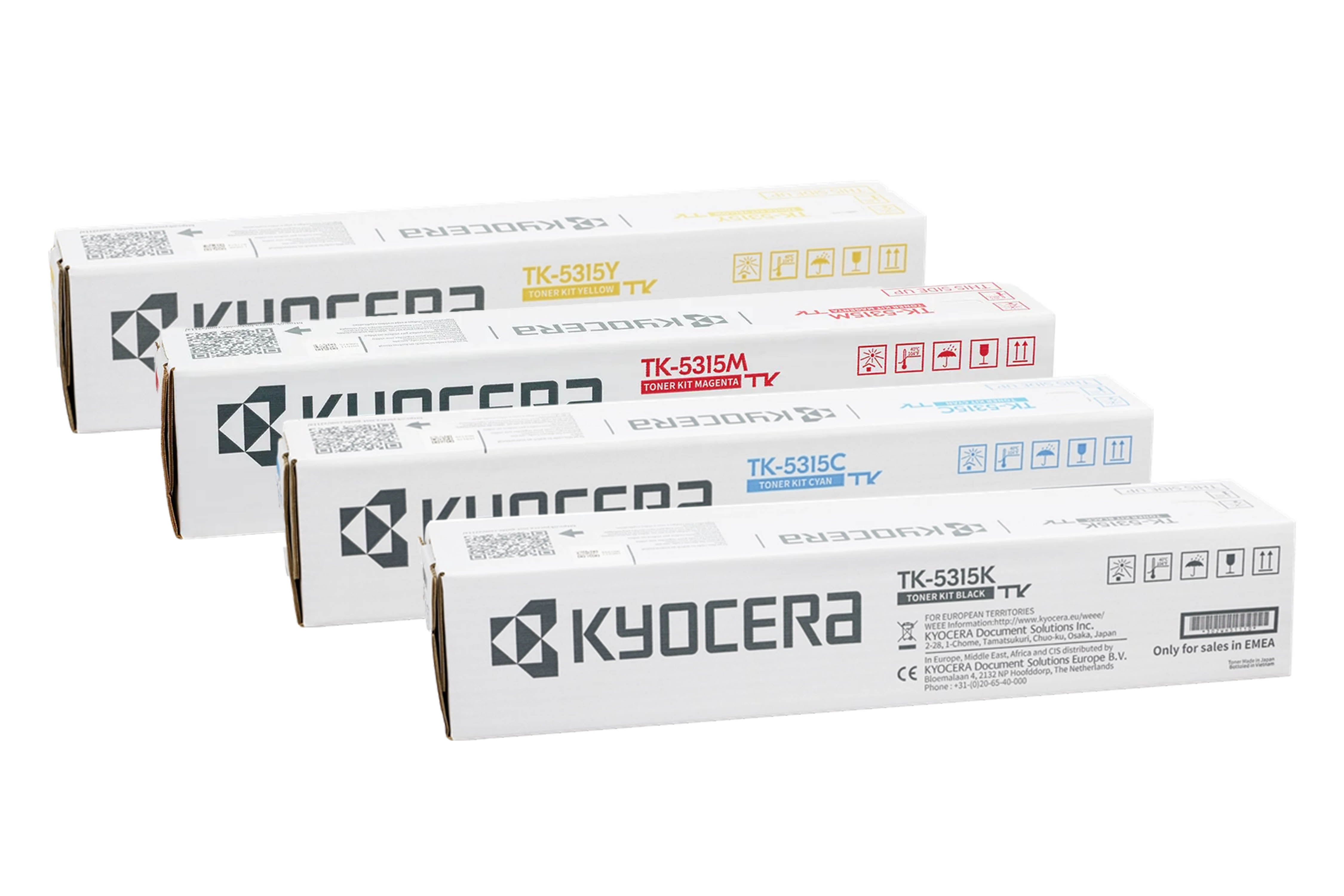 Original KYOCERA TK-5315 SET Multipack / Set mit allen vier Farben