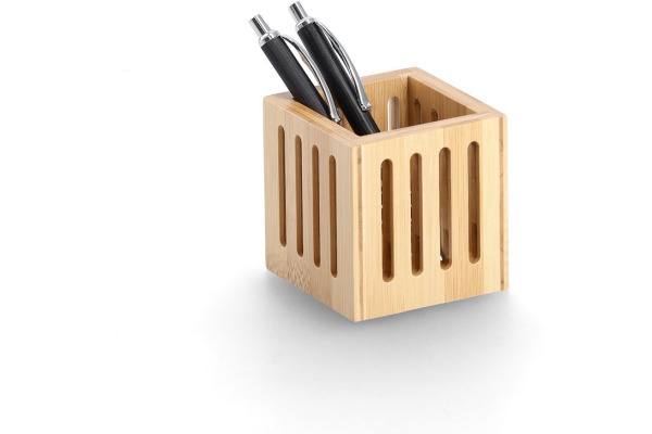 ZELLER Stiftehalter 15201 bambus 8x8x8cm