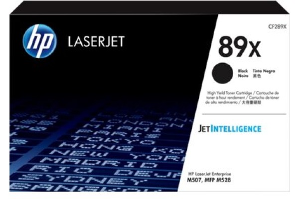 HP Toner-Modul 89X schwarz CF289X LJ Enterprise M507 10'000 S.