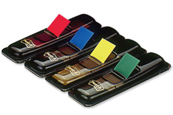 POST-IT Index schmal 11.9x43.2mm 683-4 4-farbig ass./4x35 Blatt