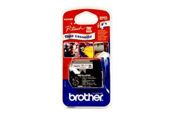 PTOUCH Band, nicht lam. blau/weiss M-K233BZ zu PT-65/75/85/110 8mx12mm