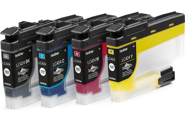 BROTHER Valuepack Tinte CMYBK LC-424VAL DCP-J1200 750 Seiten