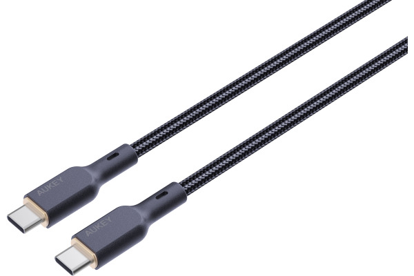 AUKEY Cable USB-C-to-C,Kevlar Core CB-KCC102 1.8m,Nylon Braided,100W,Bl.