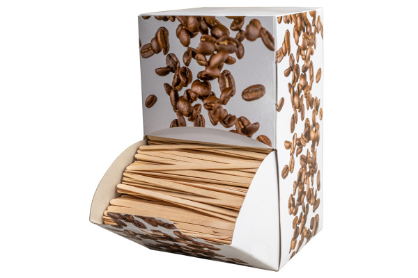 EJS Rührstäbchen aus Holz 5244.3002 braun 2000 Stk.