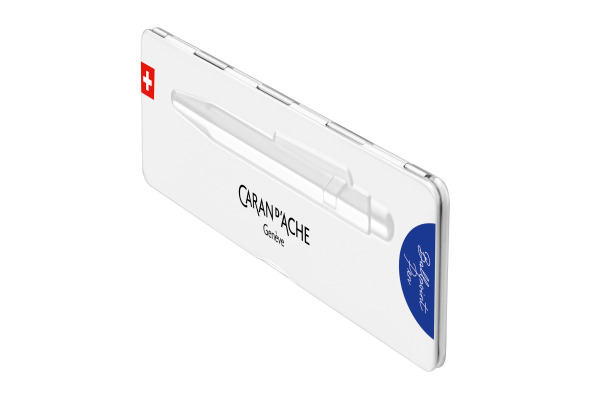 CARAN D'A Kugelschreiber 849 Colormat-X 849.635 blau, Slimpack