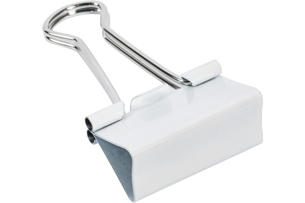 HERLITZ Vielzweckklammern weiss/gold 50021840 Pure Glam 3 Grössen, 3x4 Stück