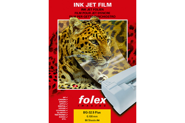 FOLEX Ink Jet Universal-Folie A4 BG-32+ 50 Blatt
