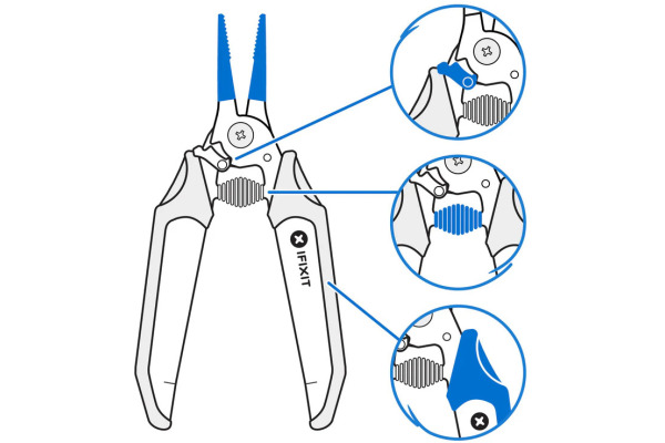 IFIXIT Mandible Pliers Set IF145-550