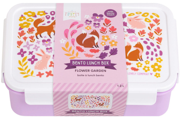 ALLC Lunch Box 22x7x14.5cm BBFGMU79 Flower Garden