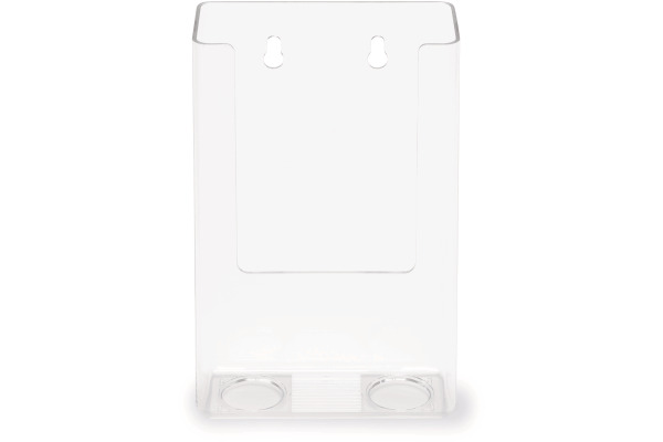 DEFLECTO Prospekthalter 115x180mm 76001 transparent DIN lang