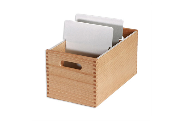 FLÜCK Karteikasten A5 hoch A5hoch/20 Buche Tiefe 20cm