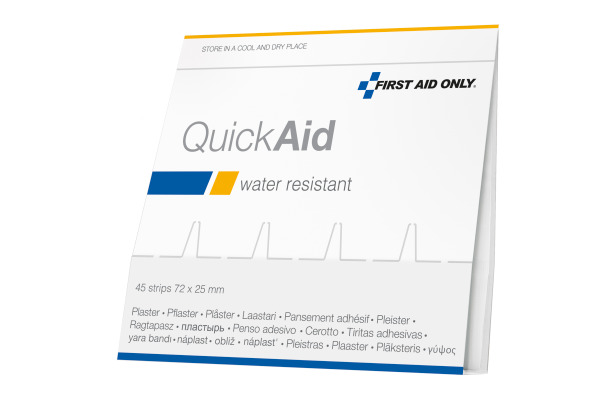 QUICKAID Pflaster Wasserfest P4400500 45 Stück