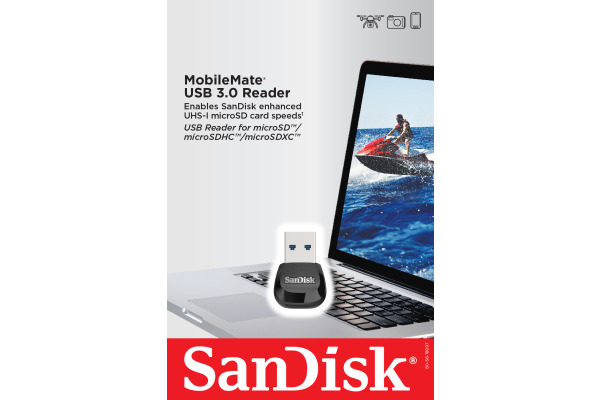 SANDISK Mobilemate microSD Reader SDDRB531G USB 3.0
