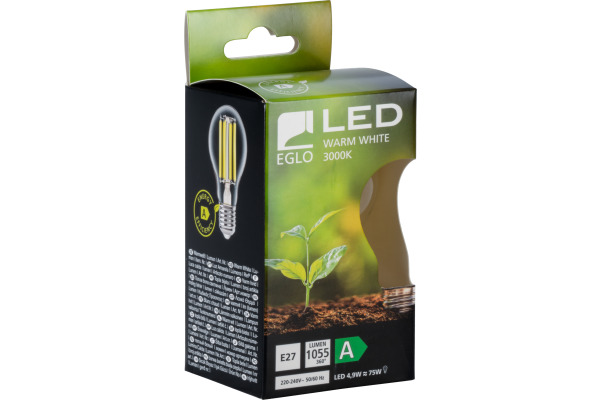 EGLO Leuchtmittel LED E27 110243 1055 Lumen, 3.9W