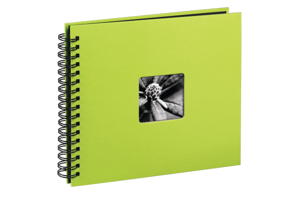 HAMA Spiralalbum Fine Art 36x32cm 10610 kiwi 25 Blatt