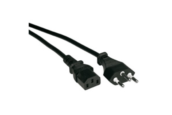 VALUE Netzkabel Blac 19.99.1220 T12 auf C13 1.8