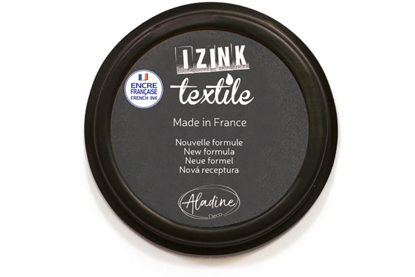 ALADINE Textilstempelkissen IZINK 19023 grau