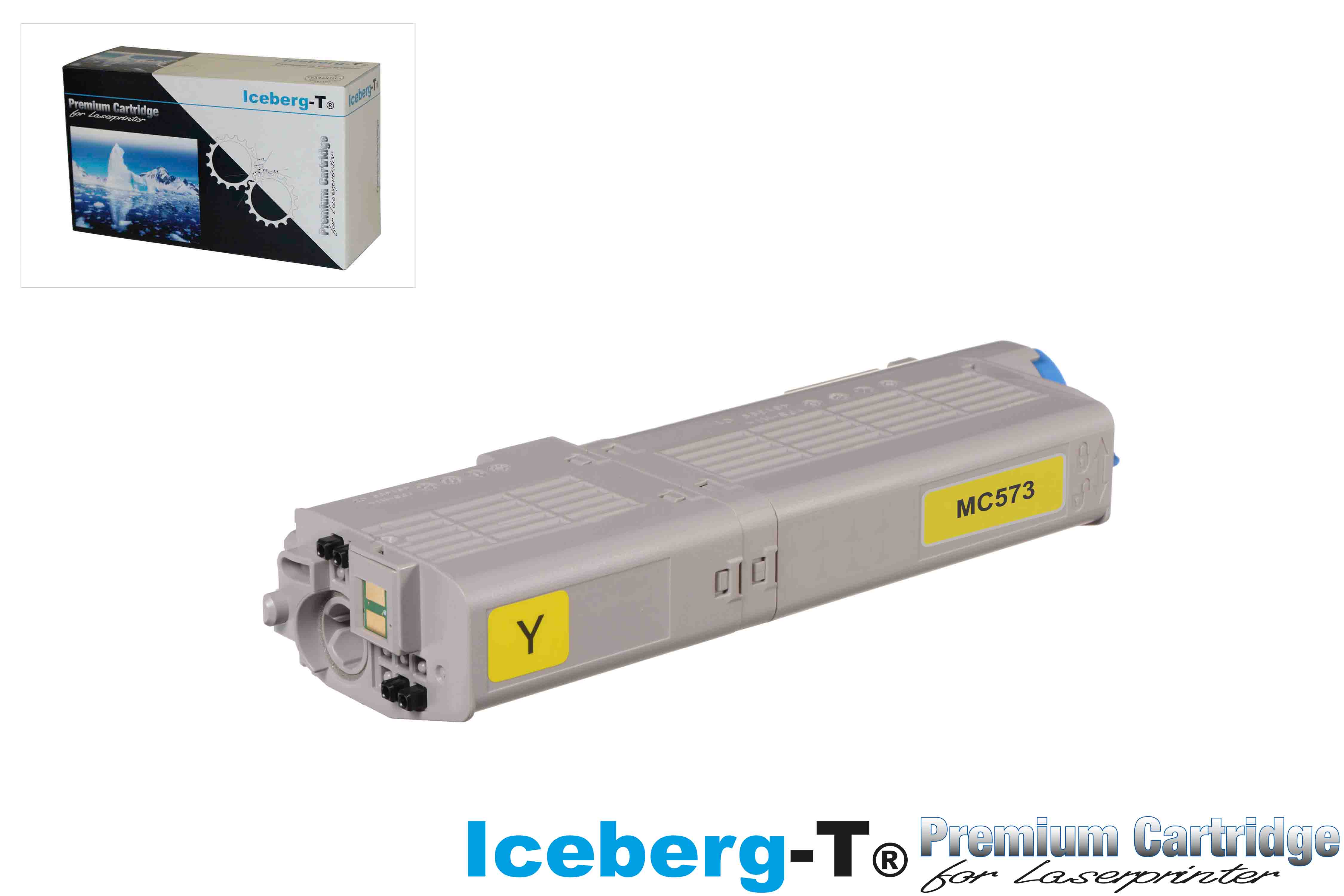 Iceberg-T Toner OKI C532 / MC573 6'000 Seiten, yellow