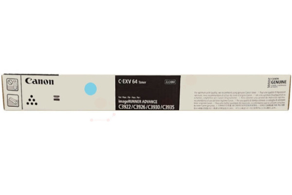 CANON Toner cyan C-EXV64C IR-ADV DX C3900 25'500 Seiten