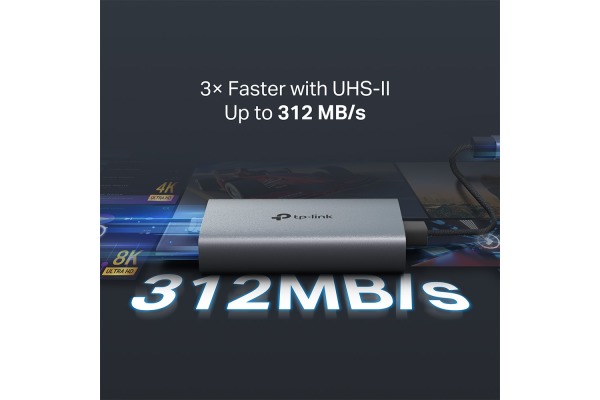 TP-LINK USB-C to SD/microSD 4.0 Adap. UA440C