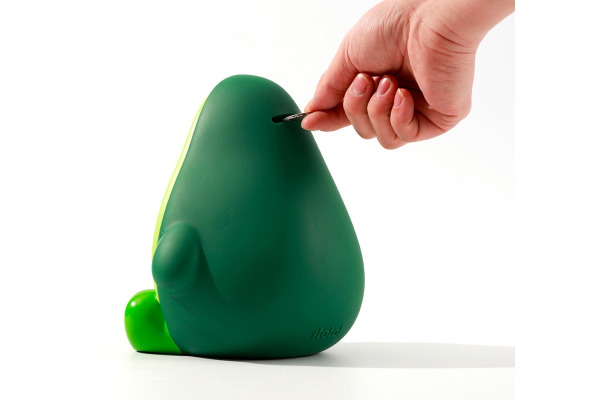 I-TOTAL Sparkasse 8x14x19cm XL2499I Ava Avocado