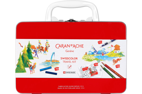 CARAN D'A Swisscolor Travel Kit 3000.223