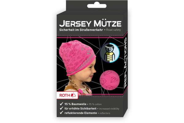 ROOST Jersey-Mütze 89321 ReflActions, Diamant