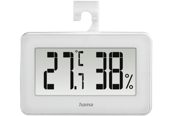 HAMA Thermo- / Hygrometer Mini 186363 weiss