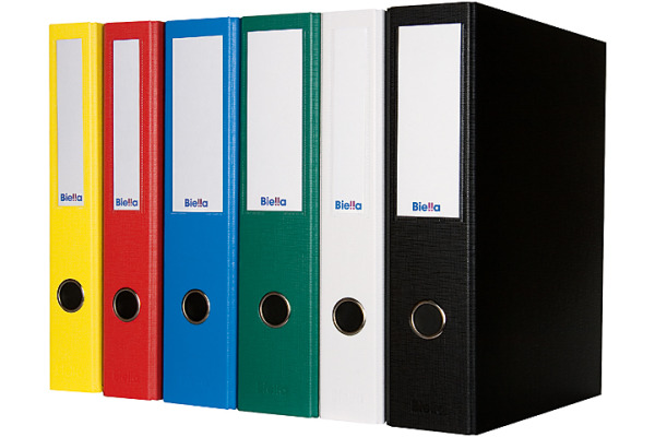 BIELLA Ringbuch Dinor-Quatro 5cm 12644420U 4 Ringe gelb A4+