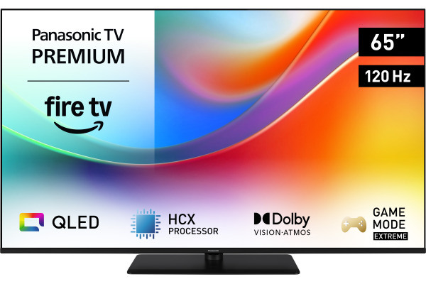PANASONIC 65 Inch 4K UHD QLED TV65W85BE Fire TV, 120 Hz, HDR10+,Dolby
