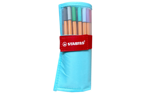 STABILO Rollerset point 88 0.4mm 8825-08-0 25 Farben ass. pastellblau