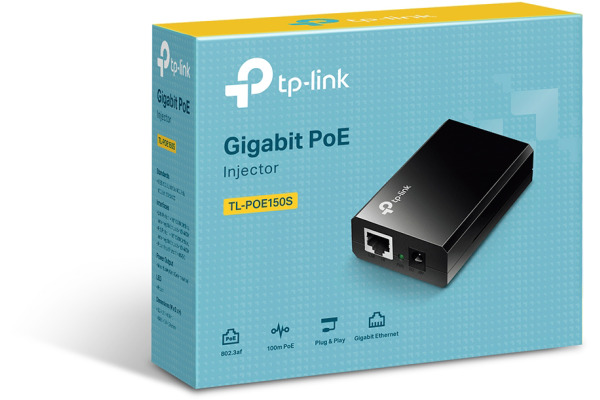 TP-LINK POE150S POE150S IEEE 802.3af PoE Injector