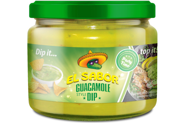 EL SABOR Guacamole style Dip ES423  300g