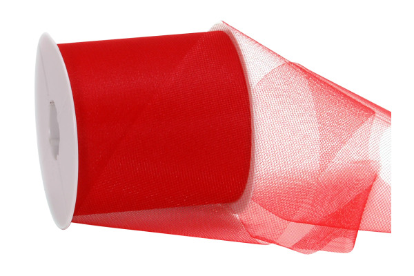 SPYK Band Tüll 2950.050 10cmx50m rot