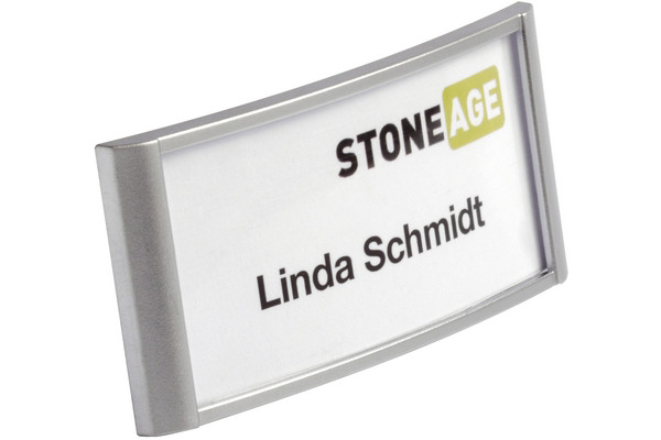 DURABLE Namensschild CLASSIC 75x34mm 854223 10 Stück mit Magnet