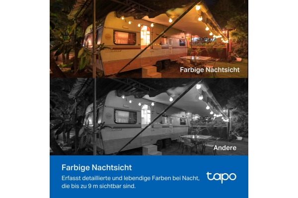 TP-LINK Smart Wless Security Camera TAPOC410K incl. Solar Panel