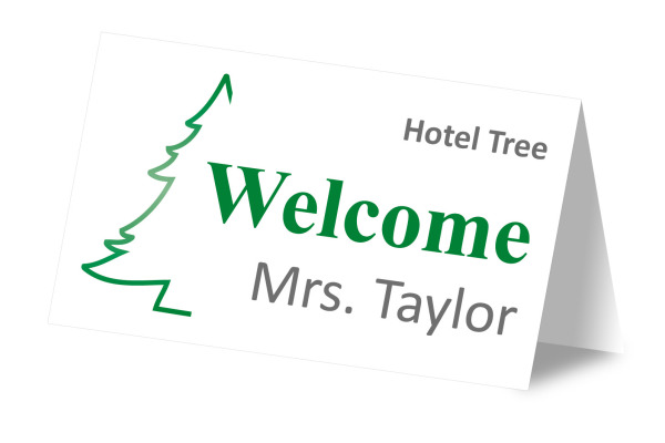 SIGEL Tischkarten 100x60mm DP047 weiss, 185g 40 Stück